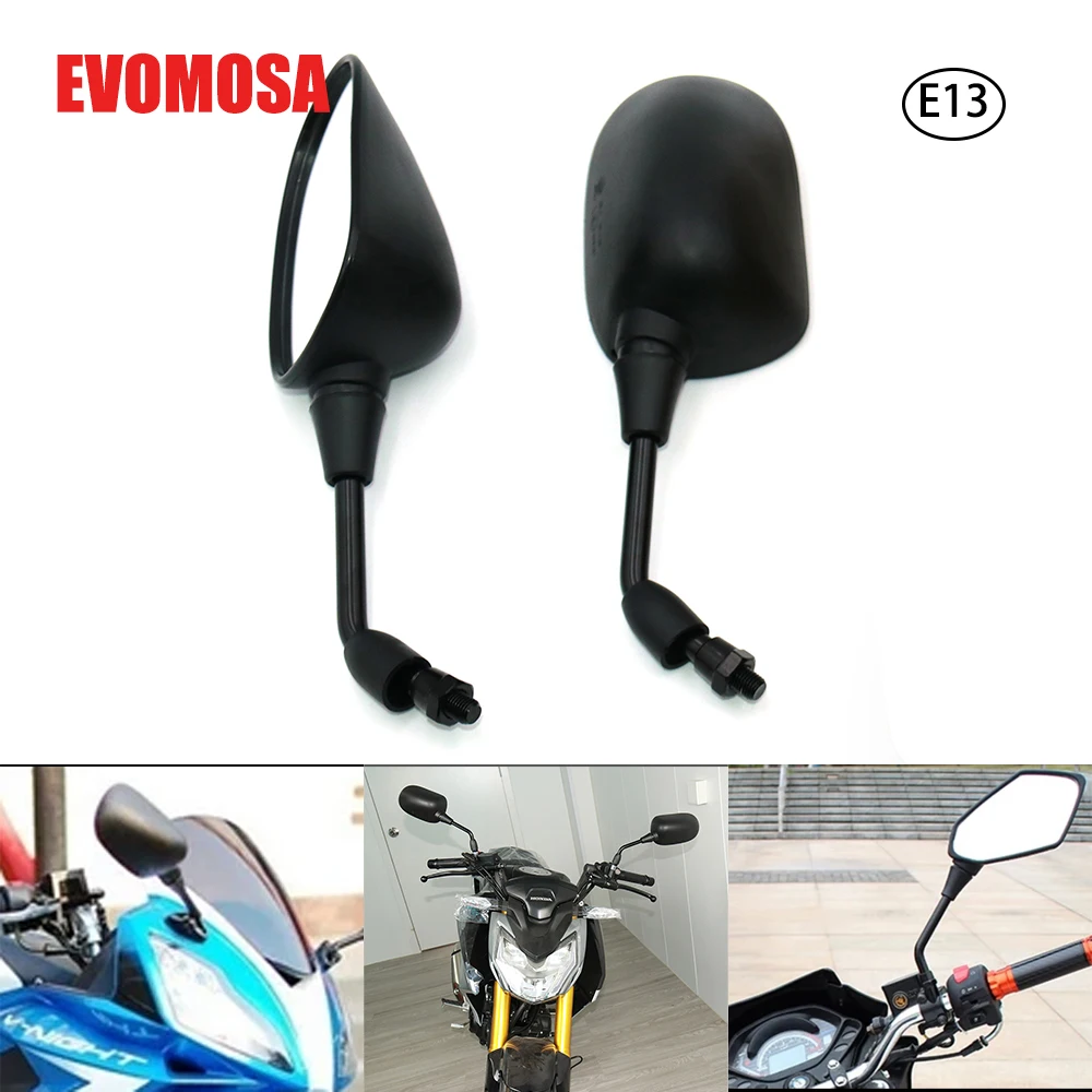 M10 Rearview Mirrors For HONDA XL750 CB500X XR150L XR125L XR190L XR250L XR400R XR600R CRF300L CB650R NC700 Rear View Mirror Side
M10 Rearview Mirrors For HONDA XL750 CB500X XR150L XR125L XR190L XR250L XR400R XR600R CRF300L CB650R NC700 Rear View Mirror Side