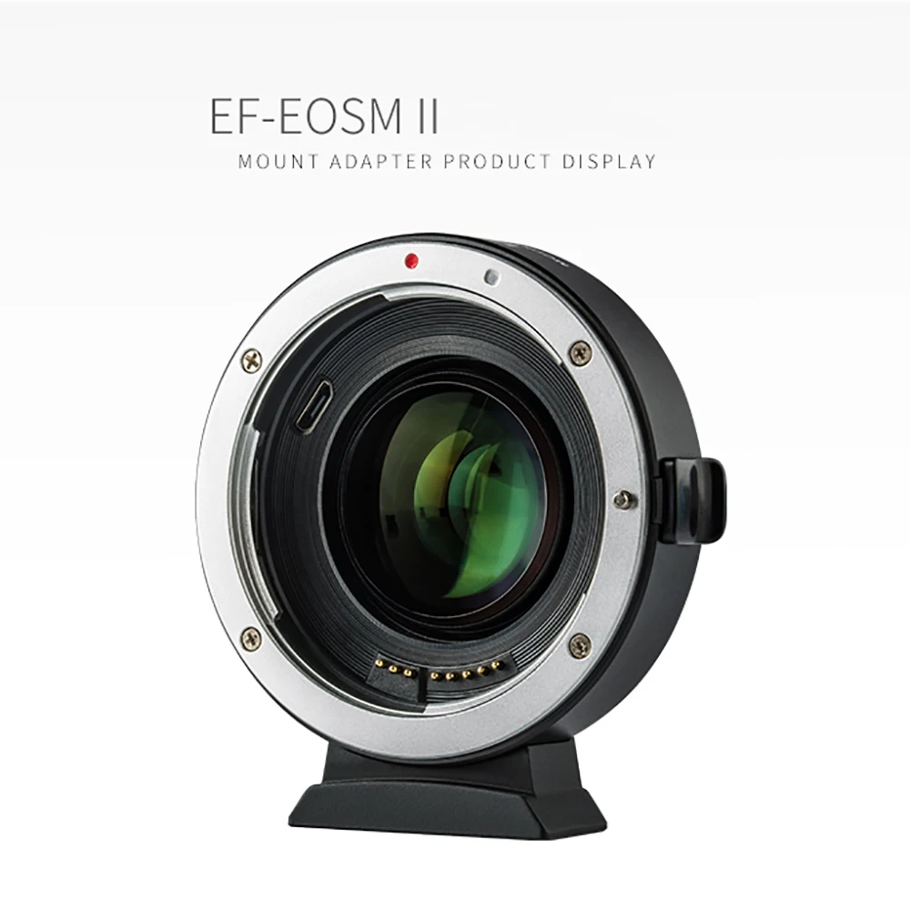 VILTROX Lens Adapter EF-EOSM II 0.71x Speed for Canon EF Lens to EOS EF-M Mirrorless Camera M50 AF Auto Focal Reducer
VILTROX Lens Adapter EF-EOSM II 0.71x Speed for Canon EF Lens to EOS EF-M Mirrorless Camera M50 AF Auto Focal Reducer