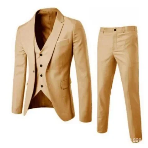 Spring Autumn New Fashion Men's Casual Trendy Solid Color Business 2 Pieces of Suit Sets Slim One-button Suit Blazers Pants Male
Spring Autumn New Fashion Men's Casual Trendy Solid Color Business 2 Pieces of Suit Sets Slim One-button Suit Blazers Pants Male