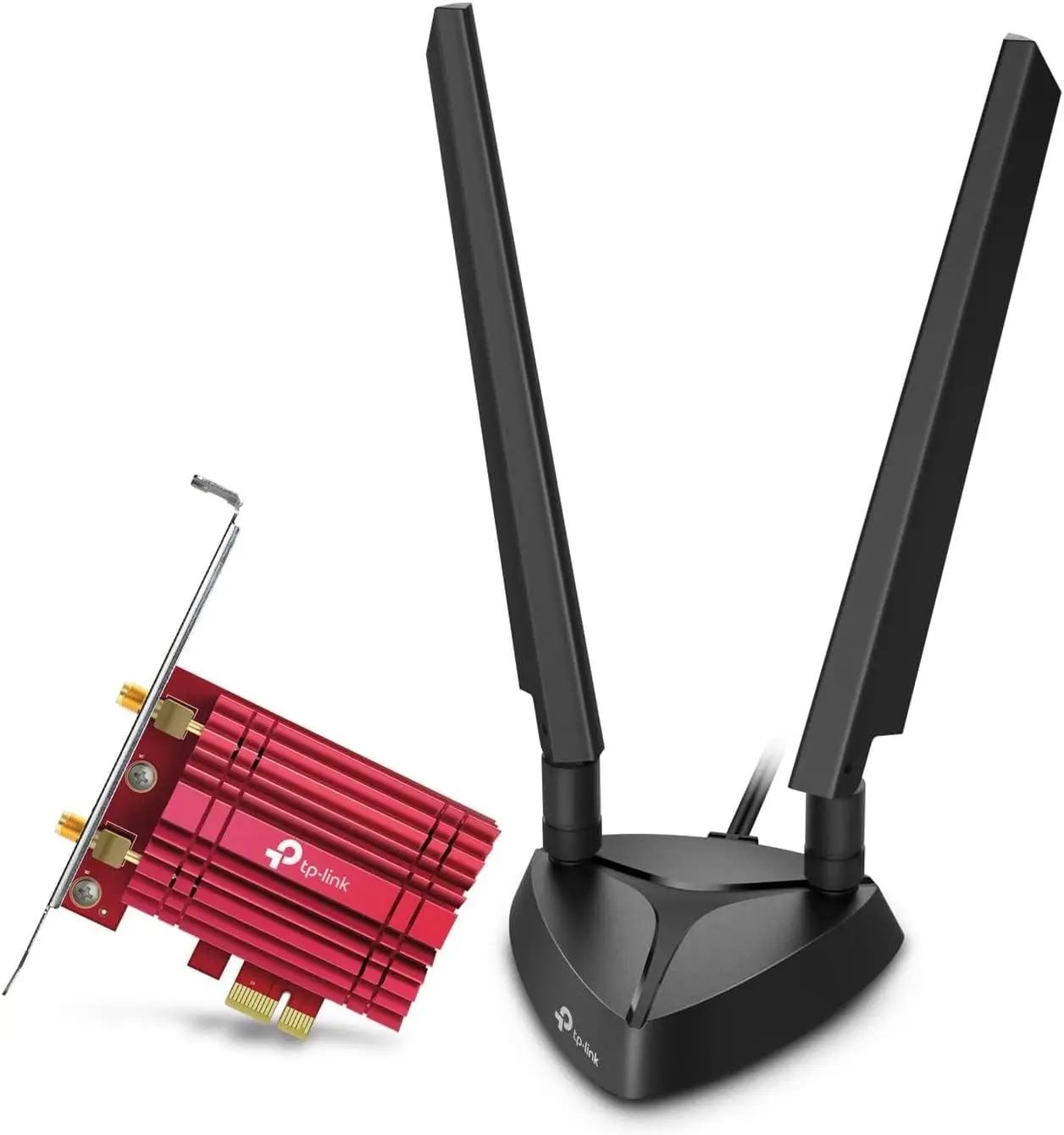 WiFi 6E PCIe-карта для ПК - трехдиапазонная, Bluetooth 5.3, WPA3, MU-MIMO, OFDMA, 802.11ax с магнитными антеннами
WiFi 6E PCIe-карта для ПК - трехдиапазонная, Bluetooth 5.3, WPA3, MU-MIMO, OFDMA, 802.11ax с магнитными антеннами