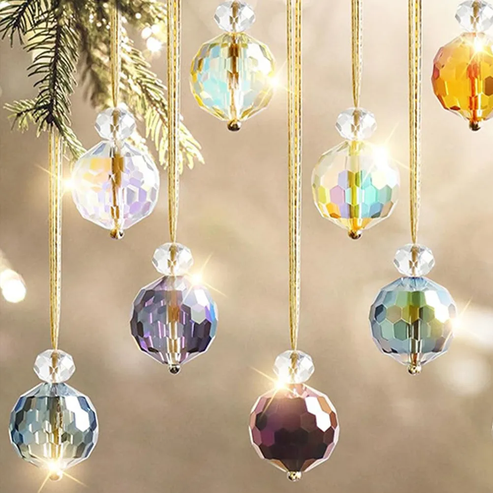 12Pcs Colorful Crystal Ball Ornaments Mini Iridescent Glass Balls Holiday Tree Decor Festive Christmas Home Party Wedding
12Pcs Colorful Crystal Ball Ornaments Mini Iridescent Glass Balls Holiday Tree Decor Festive Christmas Home Party Wedding