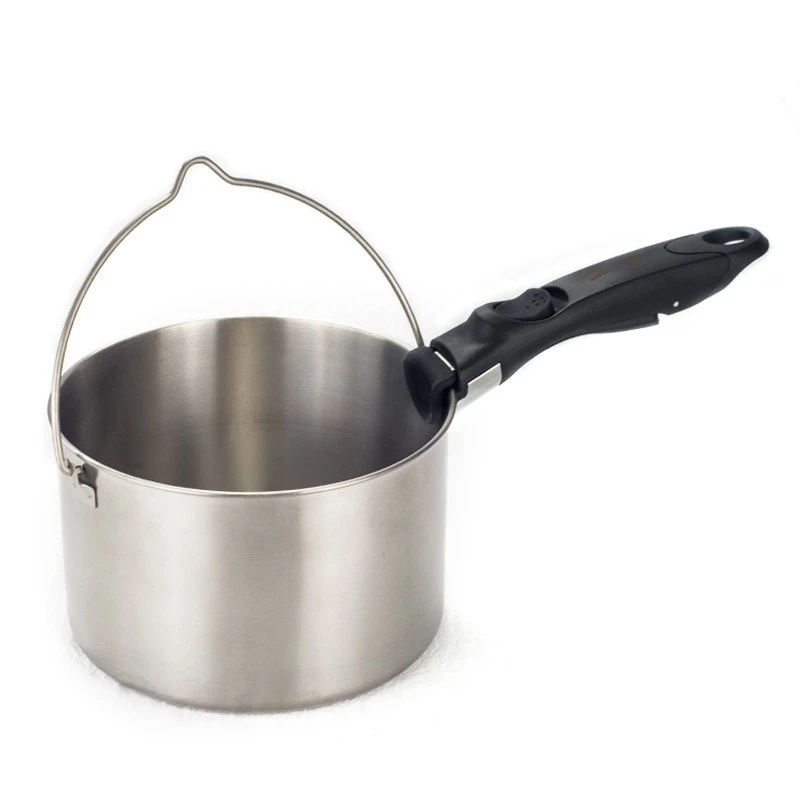 Pure titanium soup pot, milk pot, special pot for baby food supplements, removable handle for gas
Pure titanium soup pot, milk pot, special pot for baby food supplements, removable handle for gas