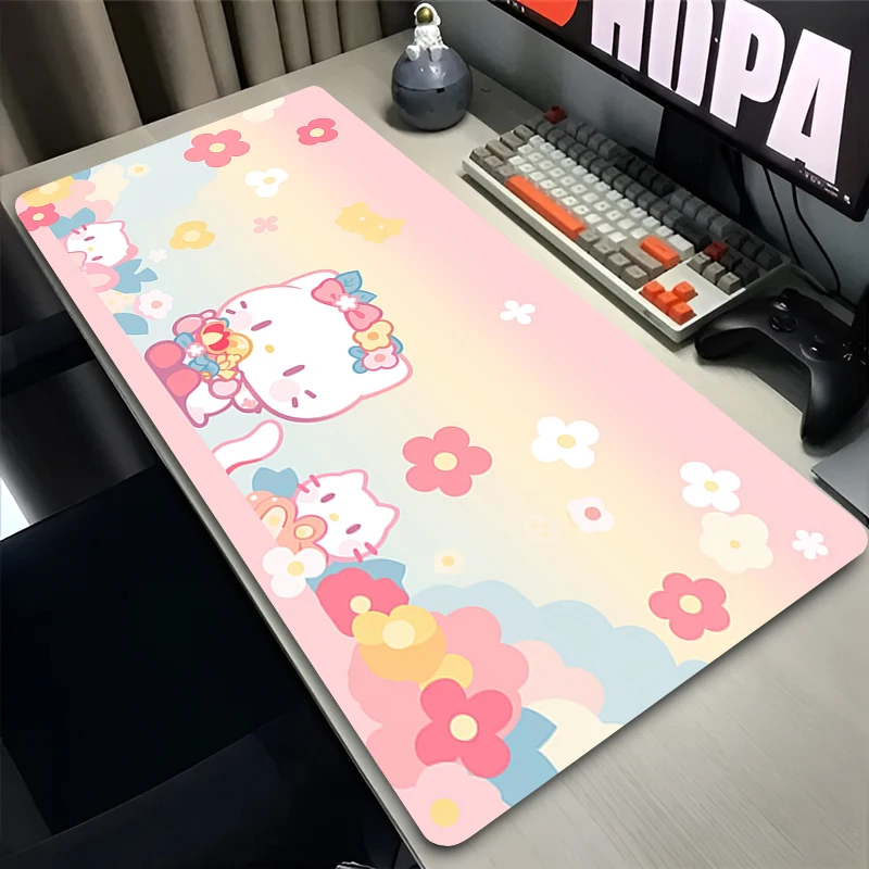 Mouse Pad Computer Gaming Accessories Kawaii Mousepad Rubber Cute Extended Desk Mat Laptop Gamer Keyboard Pad H-hello K-kitty
Mouse Pad Computer Gaming Accessories Kawaii Mousepad Rubber Cute Extended Desk Mat Laptop Gamer Keyboard Pad H-hello K-kitty