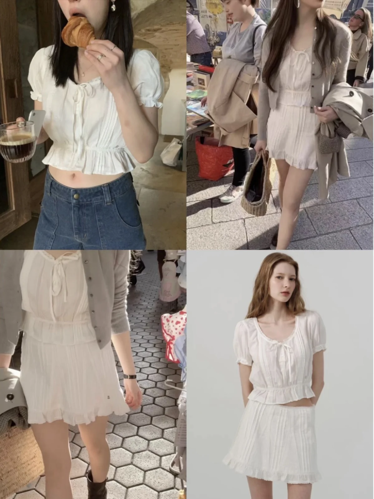 Кружевной комплект с рюшами по подолу и поясом ort irt + плиссированная юбка-гармошка Gentle Aosphere Sense Cotton Spring Faion Set для ... 
Кружевной комплект с рюшами по подолу и поясом ort irt + плиссированная юбка-гармошка Gentle Aosphere Sense Cotton Spring Faion Set для ...