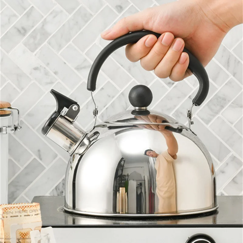 2.0L Induction Kettle Stainless Steel Whistling Kettle Teapot Stove Whistle Kettles Gas Stove Tea Pots Water Kettle for Hiking
2.0L Induction Kettle Stainless Steel Whistling Kettle Teapot Stove Whistle Kettles Gas Stove Tea Pots Water Kettle for Hiking