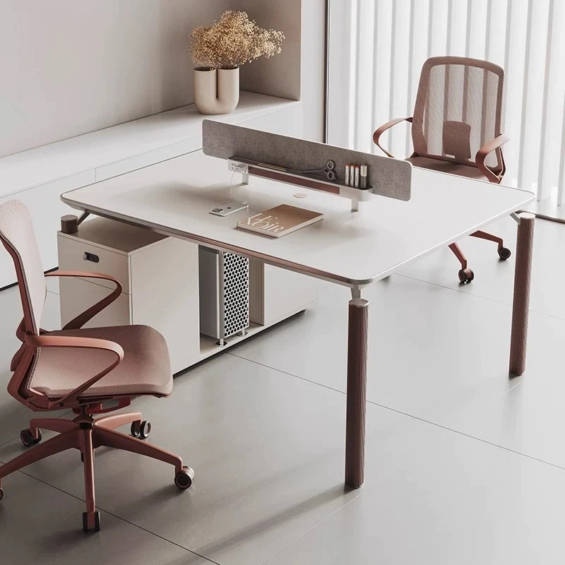 Office staff, simple desk, modern four-person workstation, company computer desk, light luxury, 4-person staff.
Office staff, simple desk, modern four-person workstation, company computer desk, light luxury, 4-person staff.