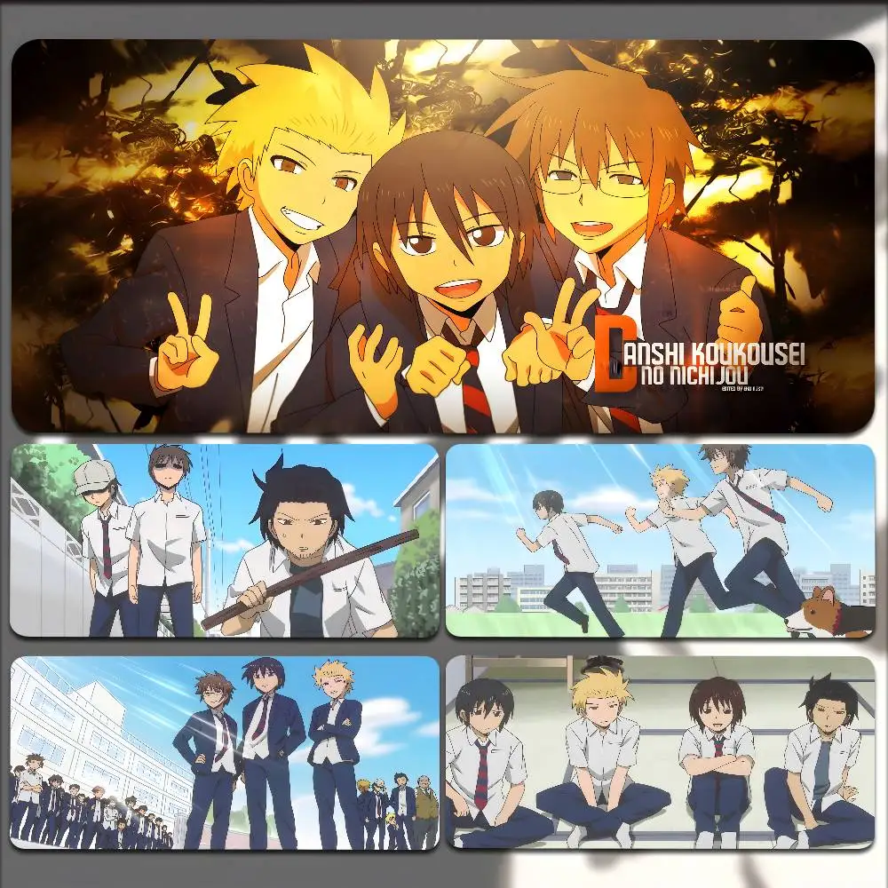 1pc Daily Lives Of High School Boys Anime Mousepad Non-slip Suitable For Office Computers Game Desk Mats XXL Keyboard
1pc Daily Lives Of High School Boys Anime Mousepad Non-slip Suitable For Office Computers Game Desk Mats XXL Keyboard