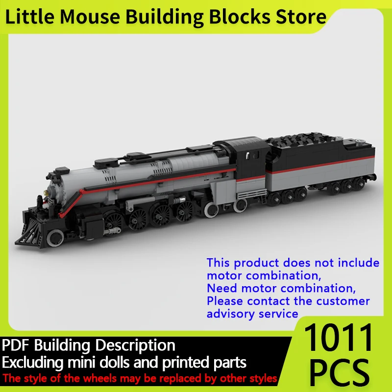 City Car Model MOC Building Bricks Railway 4-8-4 Steam Locomotive Modular Technology Children Holiday Gifts Assemble Toys Suit
City Car Model MOC Building Bricks Railway 4-8-4 Steam Locomotive Modular Technology Children Holiday Gifts Assemble Toys Suit