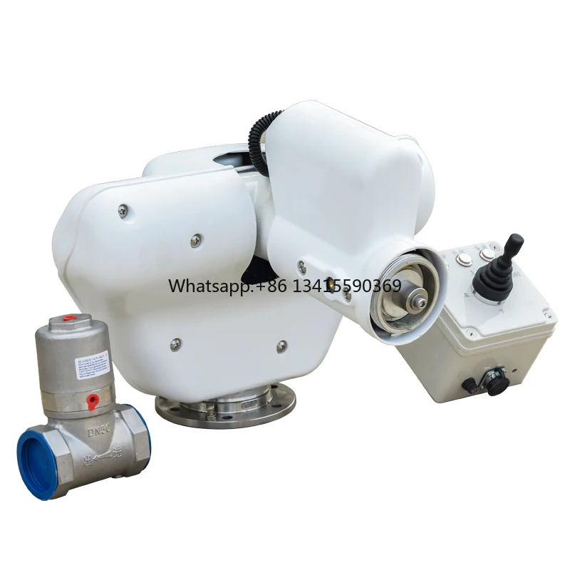 High-Pressure Electric Water Cannon Stainless Steel Front Intelligent Remote Control Sprinkler Truck Front Electronic Cannon
High-Pressure Electric Water Cannon Stainless Steel Front Intelligent Remote Control Sprinkler Truck Front Electronic Cannon