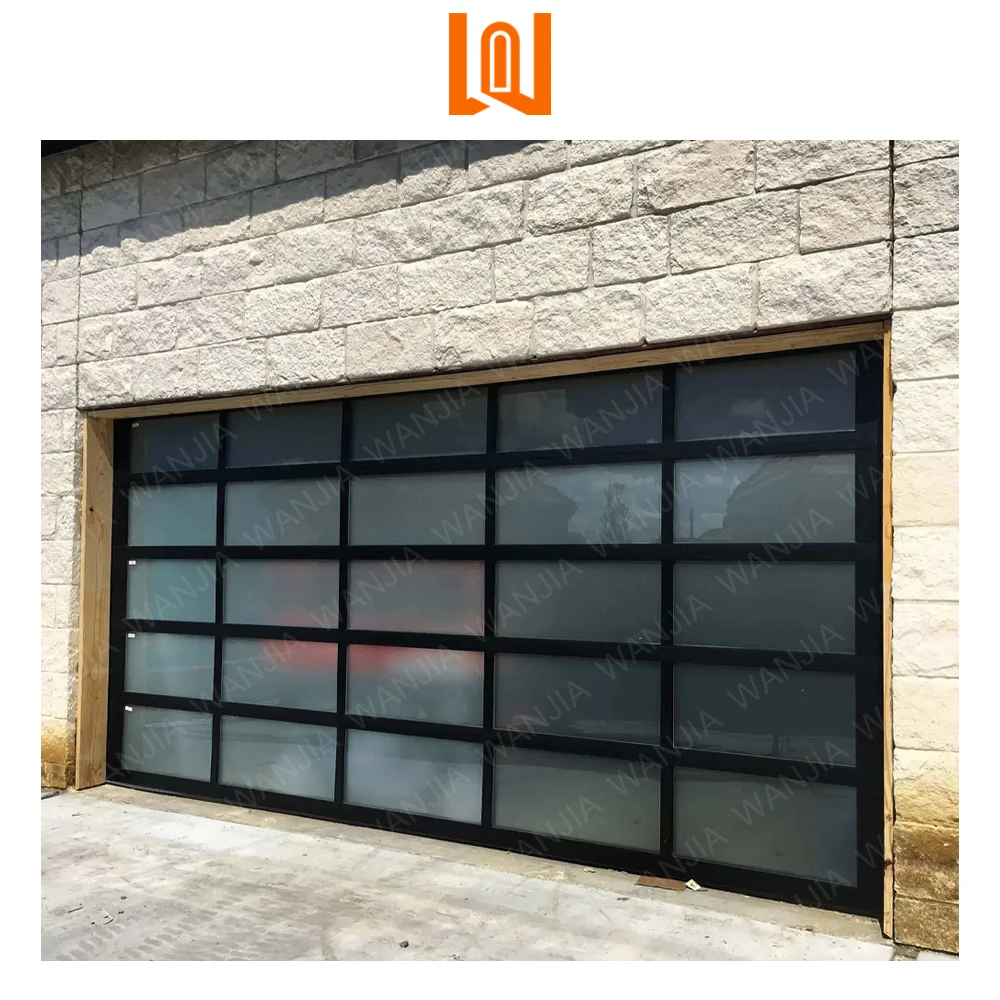 Custom WANJIA New American Automatic Garage Glass Door Sectional Aluminium Garage Door Industrial Garage Door
Custom WANJIA New American Automatic Garage Glass Door Sectional Aluminium Garage Door Industrial Garage Door