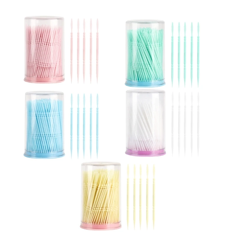 Double Tip Mouth Care Toothpicks Reusable For Teeth Spaces Blue Portable Case T4MB
Double Tip Mouth Care Toothpicks Reusable For Teeth Spaces Blue Portable Case T4MB