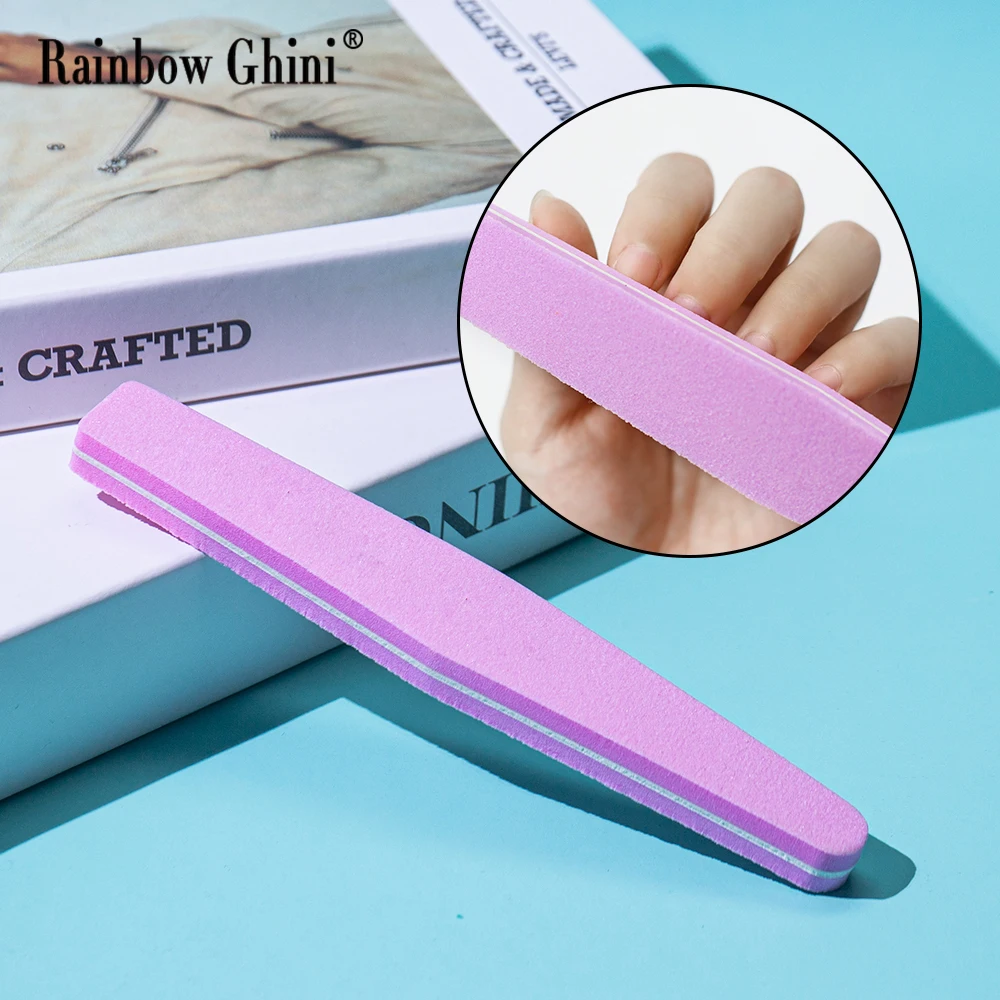 RG Pink Nail file Double-Sided Sandable Nail Care Colored Sponge Polishing Grinding Nails Tool Flexible Frosted Long Strips Tool
RG Pink Nail file Double-Sided Sandable Nail Care Colored Sponge Polishing Grinding Nails Tool Flexible Frosted Long Strips Tool