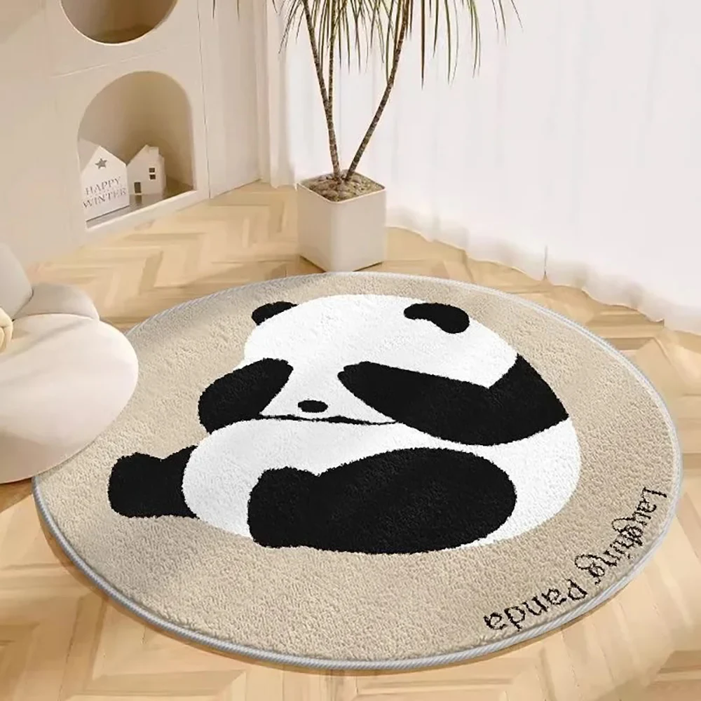 VIKAMA New Cartoon Animal Carpet Living Room Round Cream Colour Wind Soft Bedroom Bedside Carpet Home Decoration Floor Cushion
VIKAMA New Cartoon Animal Carpet Living Room Round Cream Colour Wind Soft Bedroom Bedside Carpet Home Decoration Floor Cushion