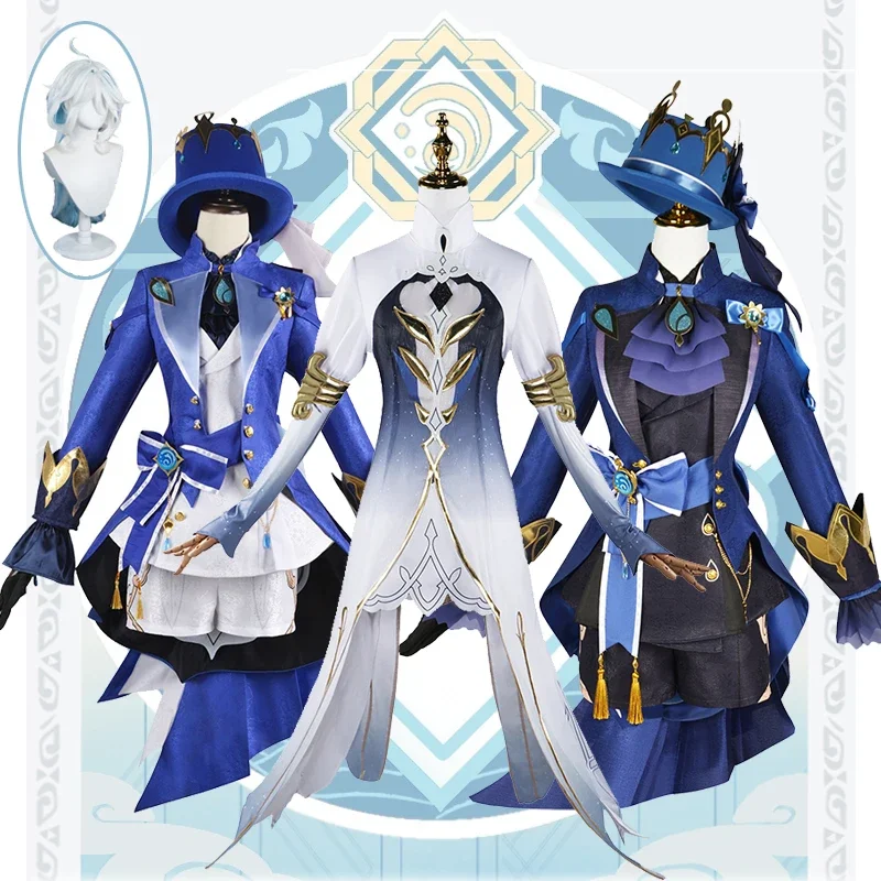 Genshin Impact Furina Focalors Cosplay Costume Daily Clothes Carnival Uniform Halloween Party Costumes Masquerade Women Game
Genshin Impact Furina Focalors Cosplay Costume Daily Clothes Carnival Uniform Halloween Party Costumes Masquerade Women Game