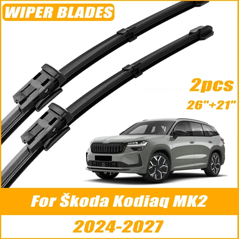 2pcs Wiper Front Wiper Blades For Skoda Kodiaq MK2 2024-2027 Windshield Windscreen Clean Window Car Rain Brushes 26"+21"
2pcs Wiper Front Wiper Blades For Skoda Kodiaq MK2 2024-2027 Windshield Windscreen Clean Window Car Rain Brushes 26"+21"