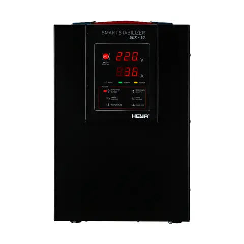 Servo SVC Power 10KVA AC Automatic Voltage Regulator Stabilizer Single Phase 10000VA 8000W 10000W Copper Material 50Hz 220V