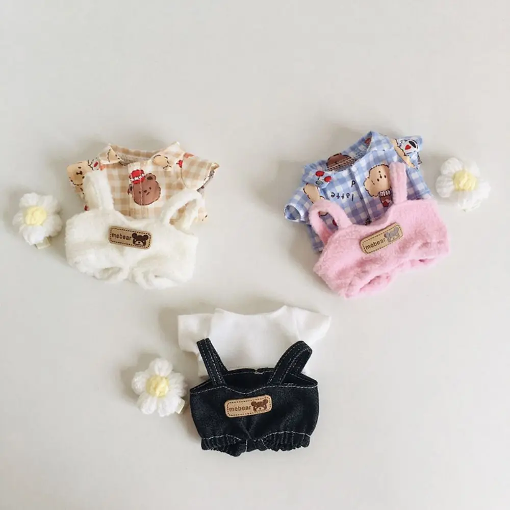 Dolls Clothes Set 17cm Cotton Doll's Clothes Girls Toys Cute Cartoon Mini Suspender Pants Toy Accessories
Dolls Clothes Set 17cm Cotton Doll's Clothes Girls Toys Cute Cartoon Mini Suspender Pants Toy Accessories
