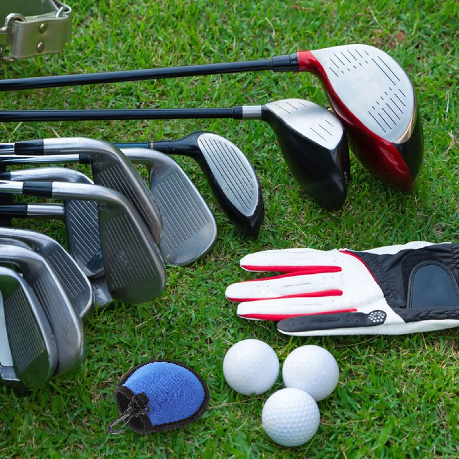 Neoprene Golf Ball Pouch Fleece Lined Secure Hook Design Multipurpose Ball Cleaning Pouch for Travel Course Or Home Maintenance
Neoprene Golf Ball Pouch Fleece Lined Secure Hook Design Multipurpose Ball Cleaning Pouch for Travel Course Or Home Maintenance