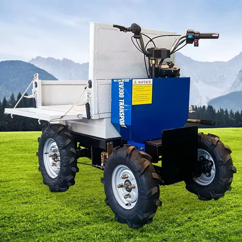 2026Four-wheel Electric Power Mini Dumper for Construction Garden Farm Agricultural Use with 500kg Load Capacity
2026Four-wheel Electric Power Mini Dumper for Construction Garden Farm Agricultural Use with 500kg Load Capacity