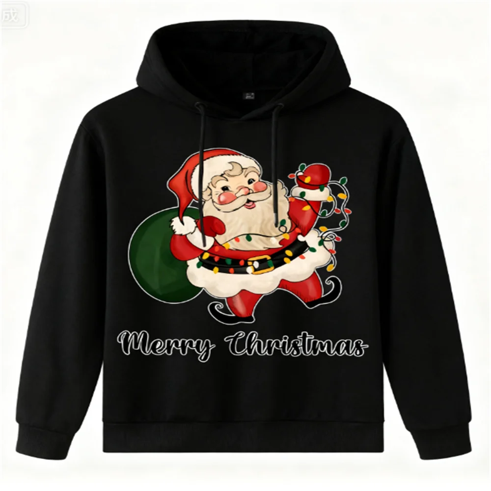 Autumn Winter Fashion Men's Hoodies 3D Cartoon Santa Claus Printed Sweatshirts Autumn Casual Loose Breathable Tops Men Clothing 
Autumn Winter Fashion Men's Hoodies 3D Cartoon Santa Claus Printed Sweatshirts Autumn Casual Loose Breathable Tops Men Clothing