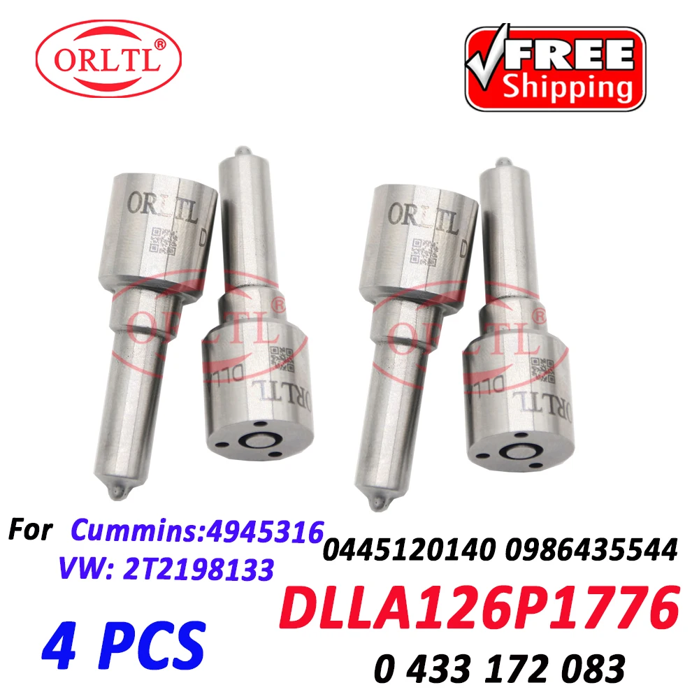 ORLTL 4 шт. DLLA 126 P 1776 форсунка дизельного инжектора 0 433 172 083 топливный DLLA126P1776 для Cummins 4945316 0986435544 0445120140
ORLTL 4 шт. DLLA 126 P 1776 форсунка дизельного инжектора 0 433 172 083 топливный DLLA126P1776 для Cummins 4945316 0986435544 0445120140