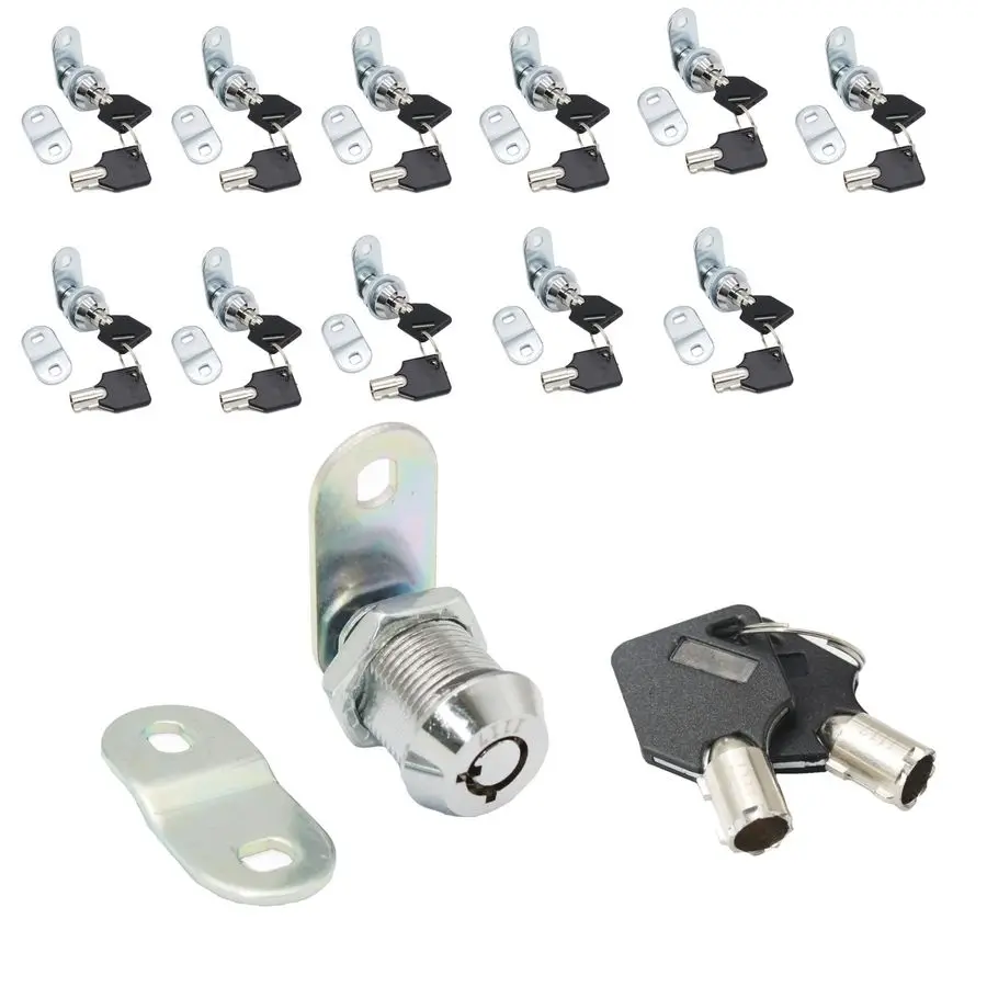 Комплект из 12 трубчатых кулачковых замков с одинаковыми ключами, дверца для хранения на 7 8 колесах, замки с 24 ключами для ящика для инструментов, двери кемпера или прицепа, кабины
Комплект из 12 трубчатых кулачковых замков с одинаковыми ключами, дверца для хранения на 7 8 колесах, замки с 24 ключами для ящика для инструментов, двери кемпера или прицепа, кабины