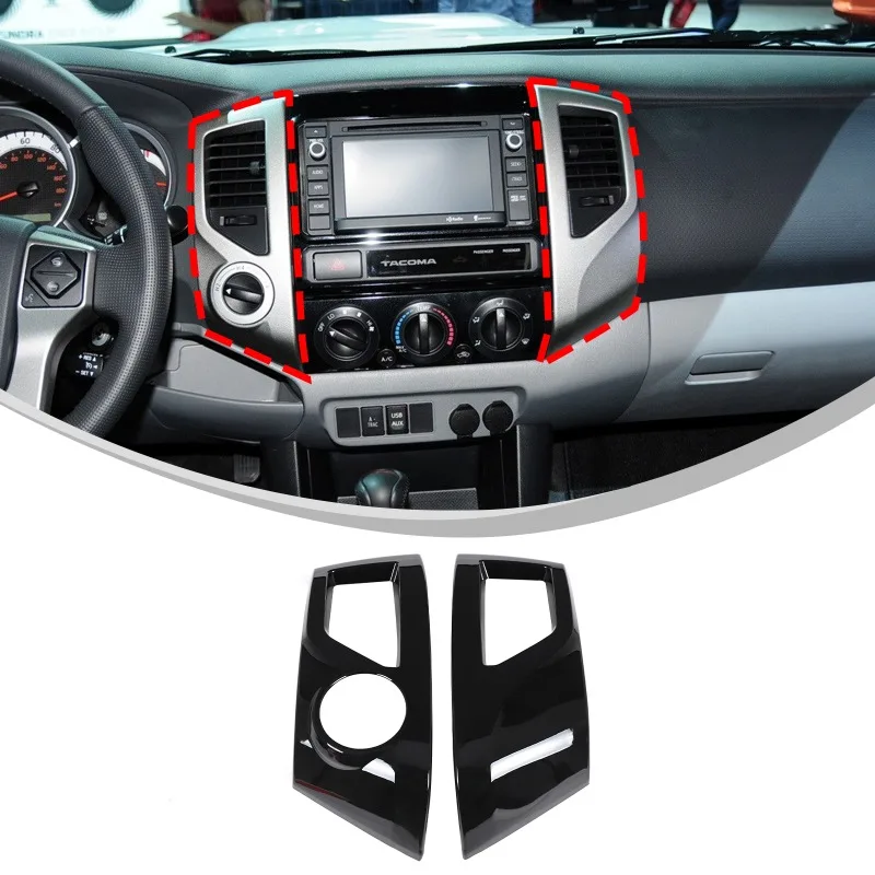 ABS 2PCS For 2011-2015 Toyota Tacoma Left-peptide Car Center Console Gear Panel Frame Cover Trim Stickers Car Accessories
ABS 2PCS For 2011-2015 Toyota Tacoma Left-peptide Car Center Console Gear Panel Frame Cover Trim Stickers Car Accessories