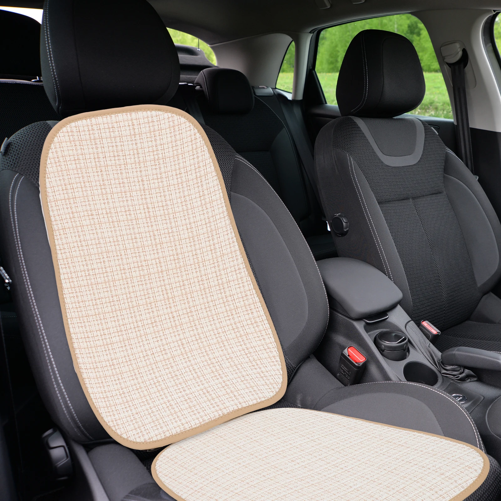 1 set Car Seat Cushion Cotton Linen Non Slip Passenger Front Seat Pad Automotive Interior
1 set Car Seat Cushion Cotton Linen Non Slip Passenger Front Seat Pad Automotive Interior