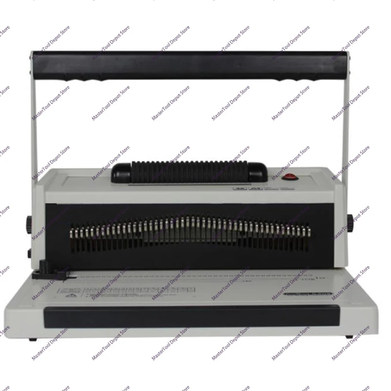 46 Hole Puncher Electric Single Coil Spiral Ring Binding Machine Contract Text Hole Punching Machine Full Drawing Knife
46 Hole Puncher Electric Single Coil Spiral Ring Binding Machine Contract Text Hole Punching Machine Full Drawing Knife