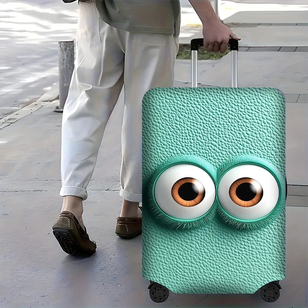 1PC Cartoon Large Eye Print Luggage Cover for luggage sizes 18-32 inches; dust and elastic travel accessories to effectively pro
1PC Cartoon Large Eye Print Luggage Cover for luggage sizes 18-32 inches; dust and elastic travel accessories to effectively pro