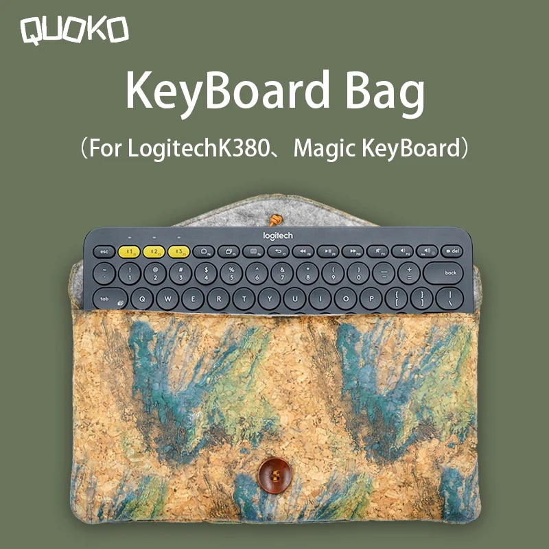 2022 New Ultrathin Keyboard sleeve pouch cover,Cork Material sleeve case for Logitech K380 Magic Keyboard Witch Mouse Trackpad
2022 New Ultrathin Keyboard sleeve pouch cover,Cork Material sleeve case for Logitech K380 Magic Keyboard Witch Mouse Trackpad
