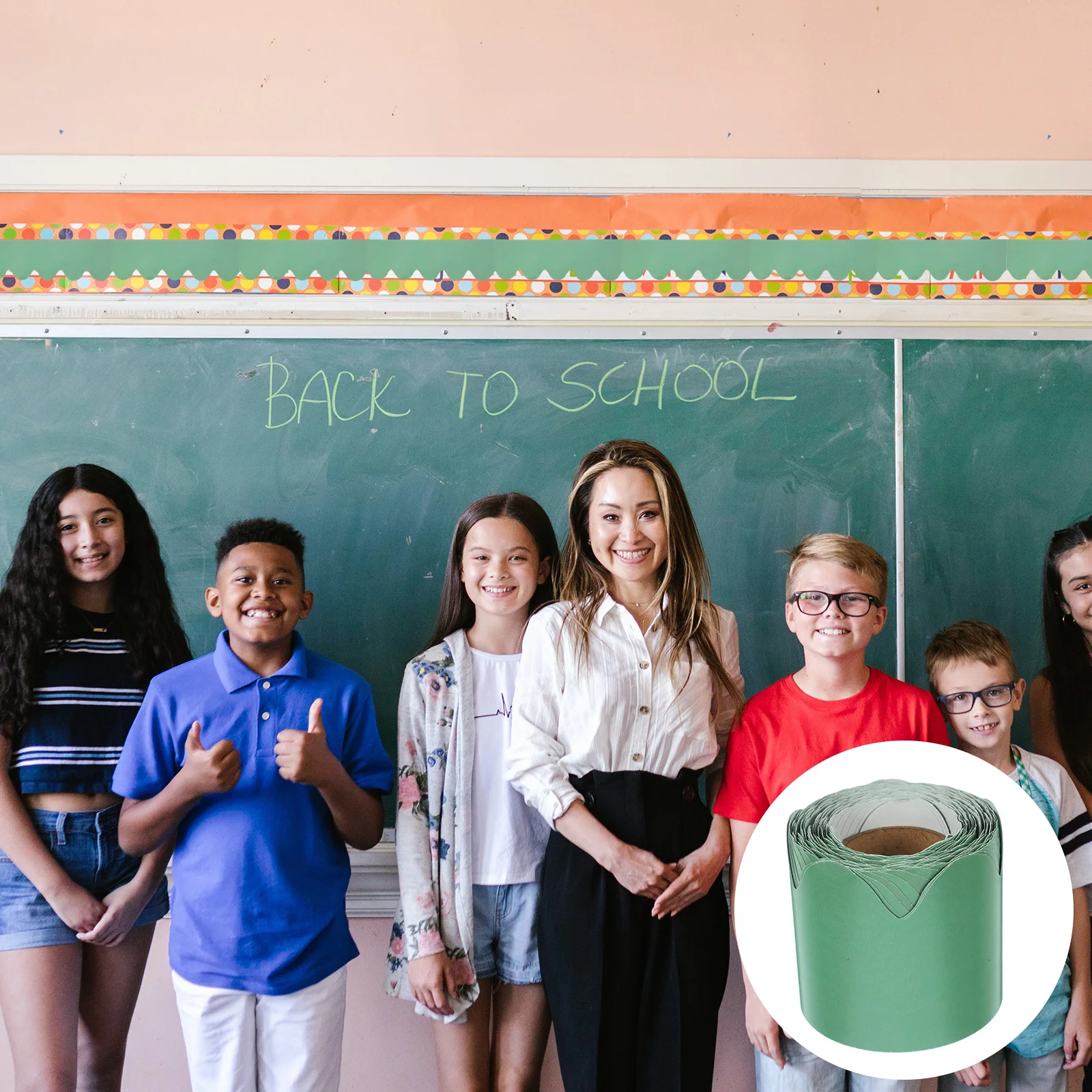 Chalkboard Border Sticker Adhesive Decorative Highlighter Trim Decoration Bulletin Boards Dark Green Strips Poster Tape
Chalkboard Border Sticker Adhesive Decorative Highlighter Trim Decoration Bulletin Boards Dark Green Strips Poster Tape