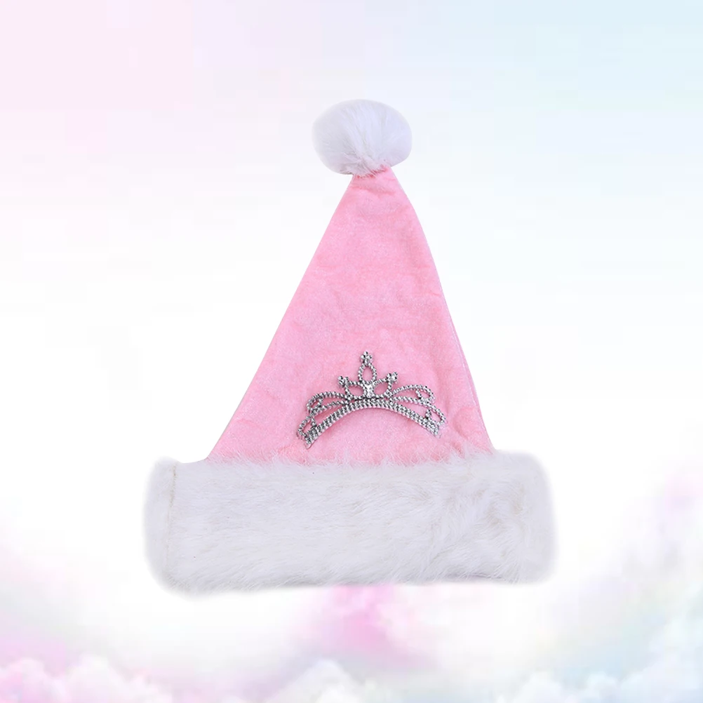 Pink Crown Christmas Hat Santa Hats Adult Adults Xmas Headwear Holiday Decor Festival Decorations
Pink Crown Christmas Hat Santa Hats Adult Adults Xmas Headwear Holiday Decor Festival Decorations