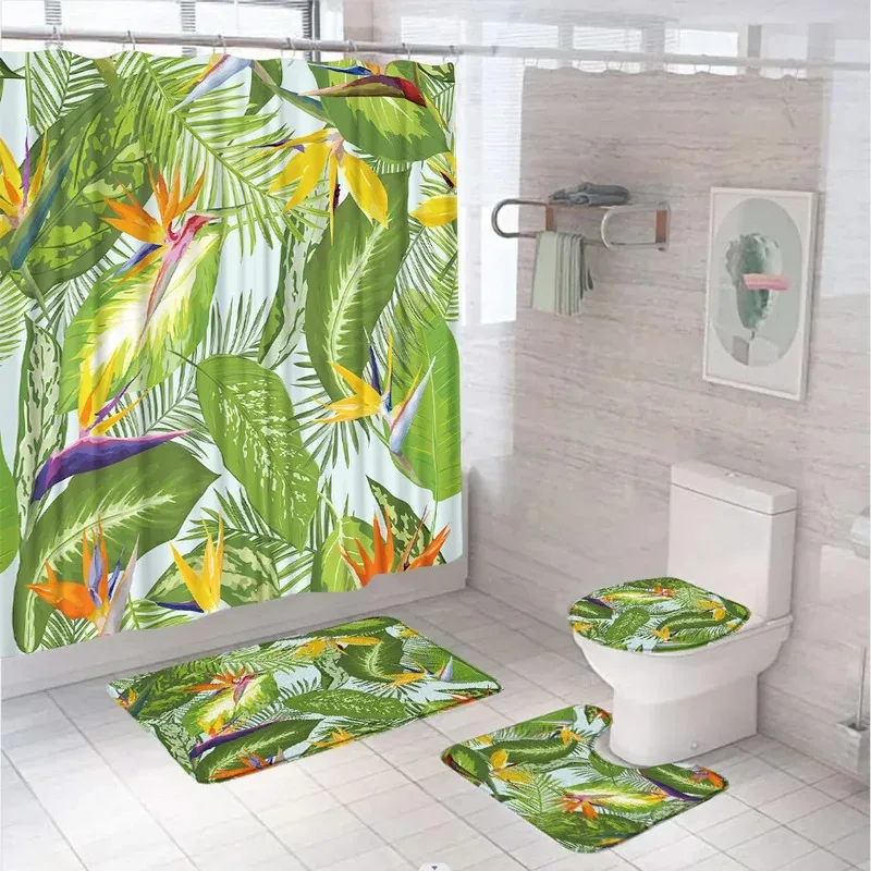 HKJ02Black Gold Leaves Shower Curtain Set Summer Tropical Plant Abstract Art Bathroom Curtains Non-Slip Bath Mat Rug Lid Toi6Gh$
HKJ02Black Gold Leaves Shower Curtain Set Summer Tropical Plant Abstract Art Bathroom Curtains Non-Slip Bath Mat Rug Lid Toi6Gh$