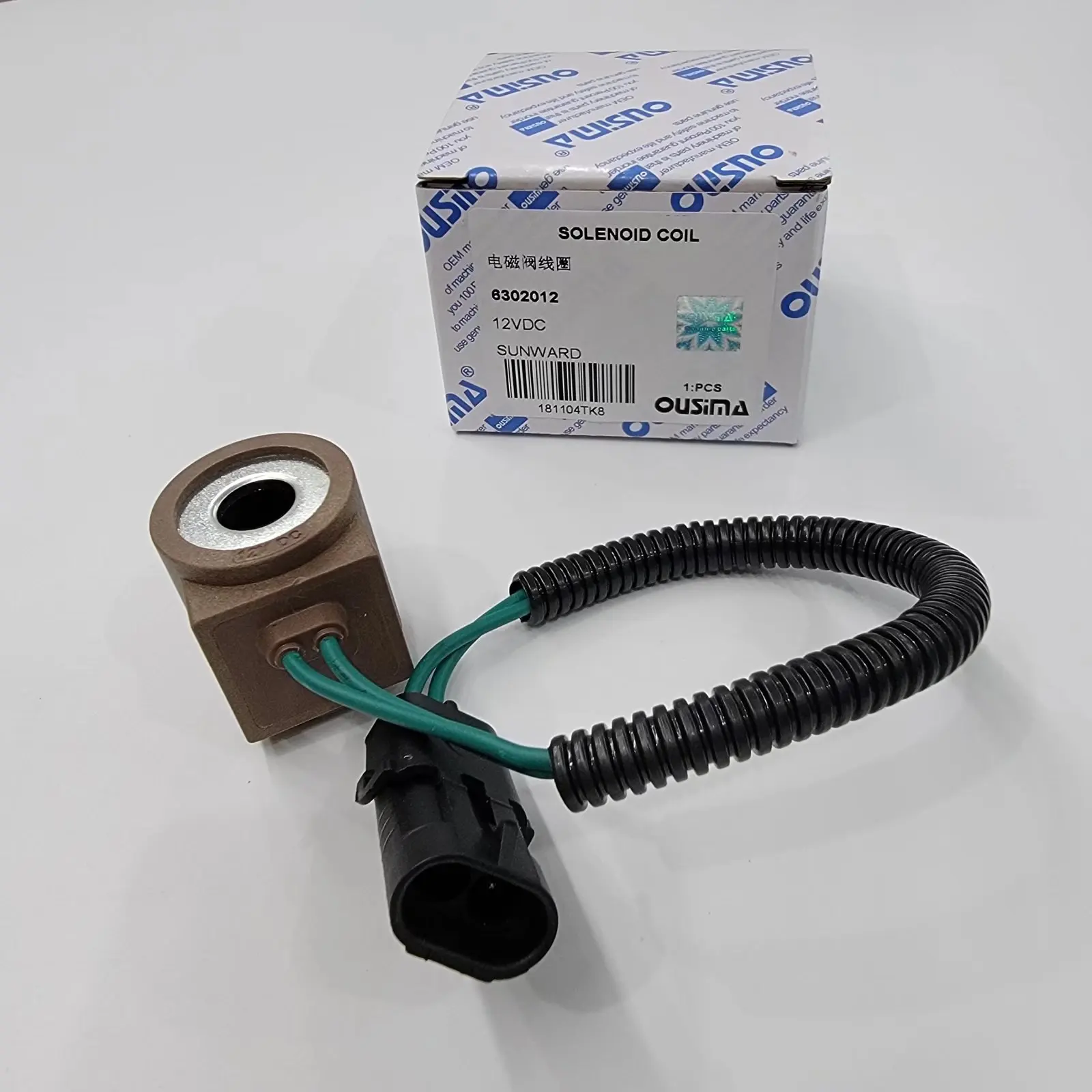 Excavator Solenoid Valve 6302012 12VDC
Excavator Solenoid Valve 6302012 12VDC