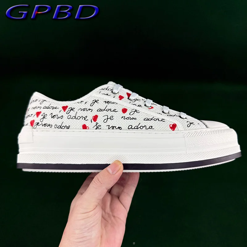 GPBD парусиновая обувь лучшего качества с граффити для женщин, дизайнерская спортивная обувь для женщин, роскошные брендовые женские кроссовки
GPBD парусиновая обувь лучшего качества с граффити для женщин, дизайнерская спортивная обувь для женщин, роскошные брендовые женские кроссовки