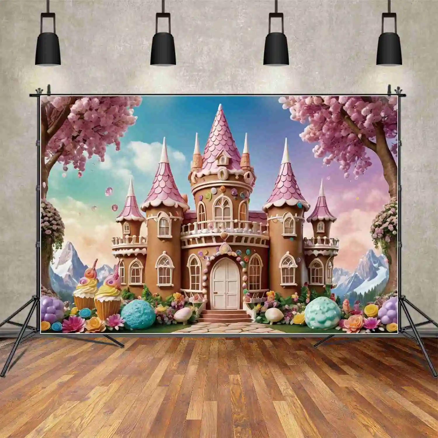 MOON.QG сказочный замок Candyland день рождения фон Девушка облако принцесса цветок фоны с цветами пользовательский фотографический реквизит
MOON.QG сказочный замок Candyland день рождения фон Девушка облако принцесса цветок фоны с цветами пользовательский фотографический реквизит