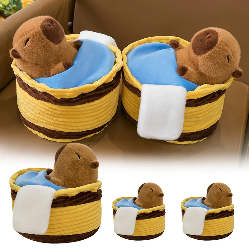 Bath Play Capybara Plush Toy Creative Waterproof Carpibara Doll Gift For Her Cuddle Companion Sleep Aid Stuffed Animal
Bath Play Capybara Plush Toy Creative Waterproof Carpibara Doll Gift For Her Cuddle Companion Sleep Aid Stuffed Animal