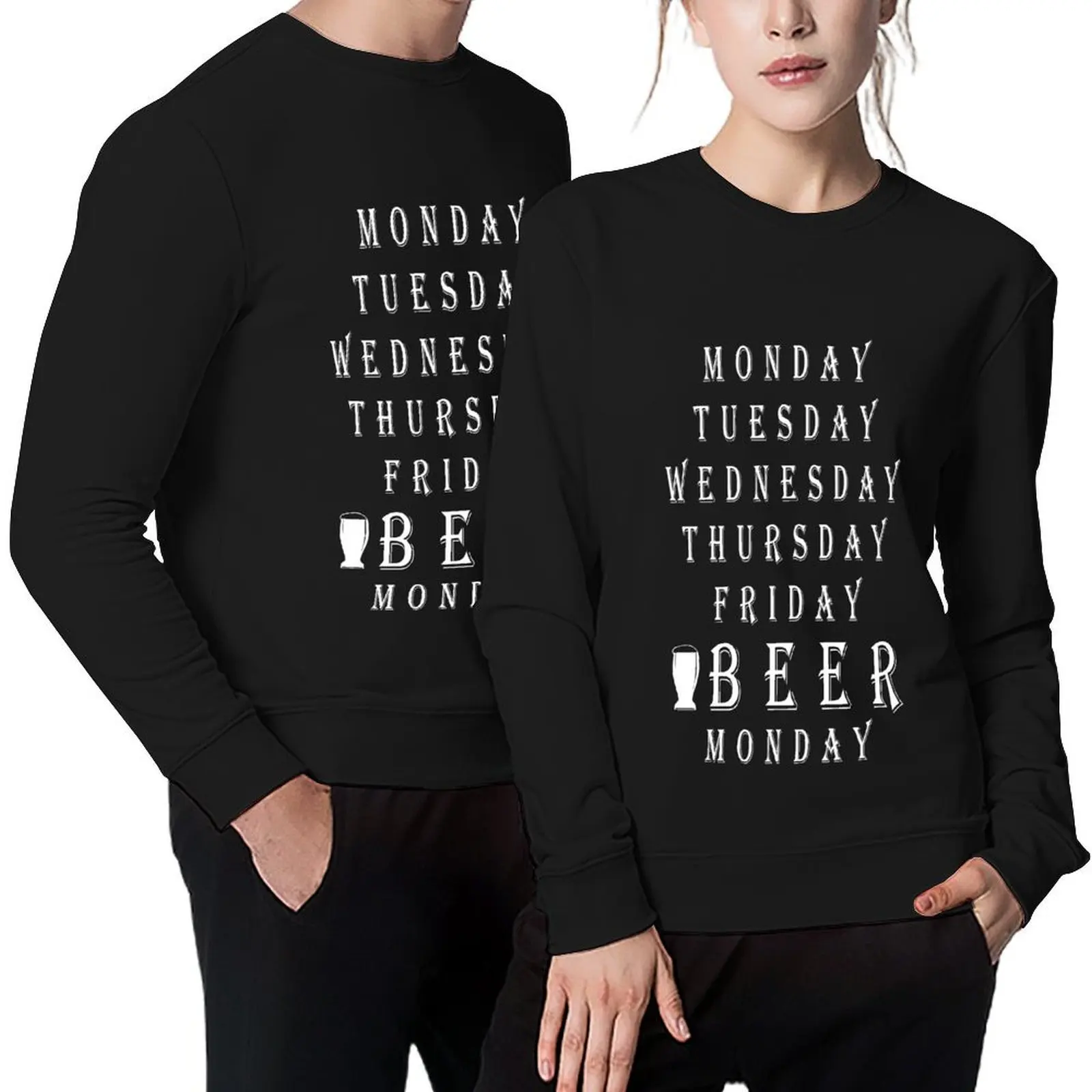Beer and weekdays - Funny beer saying. Pullover male clothes men clothes graphic t shirts men men's clothes hooded sweatshirt
Beer and weekdays - Funny beer saying. Pullover male clothes men clothes graphic t shirts men men's clothes hooded sweatshirt
