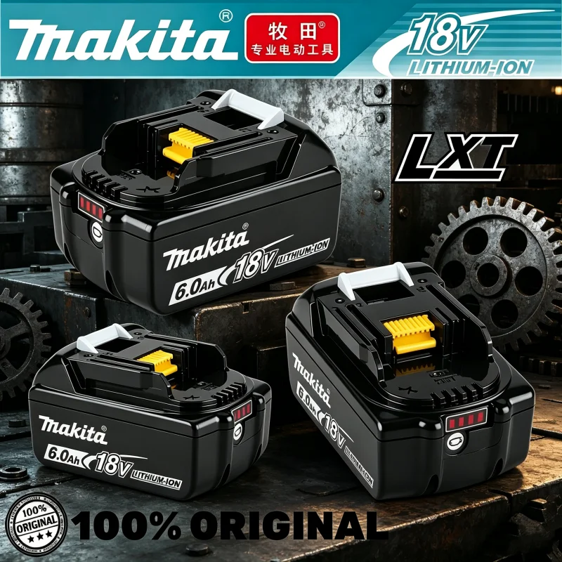 Original Makita 18V battery 6Ah rechargeable battery,Makita 18V charger BL1840 BL1830B BL1830B Makita power tool battery
Original Makita 18V battery 6Ah rechargeable battery,Makita 18V charger BL1840 BL1830B BL1830B Makita power tool battery