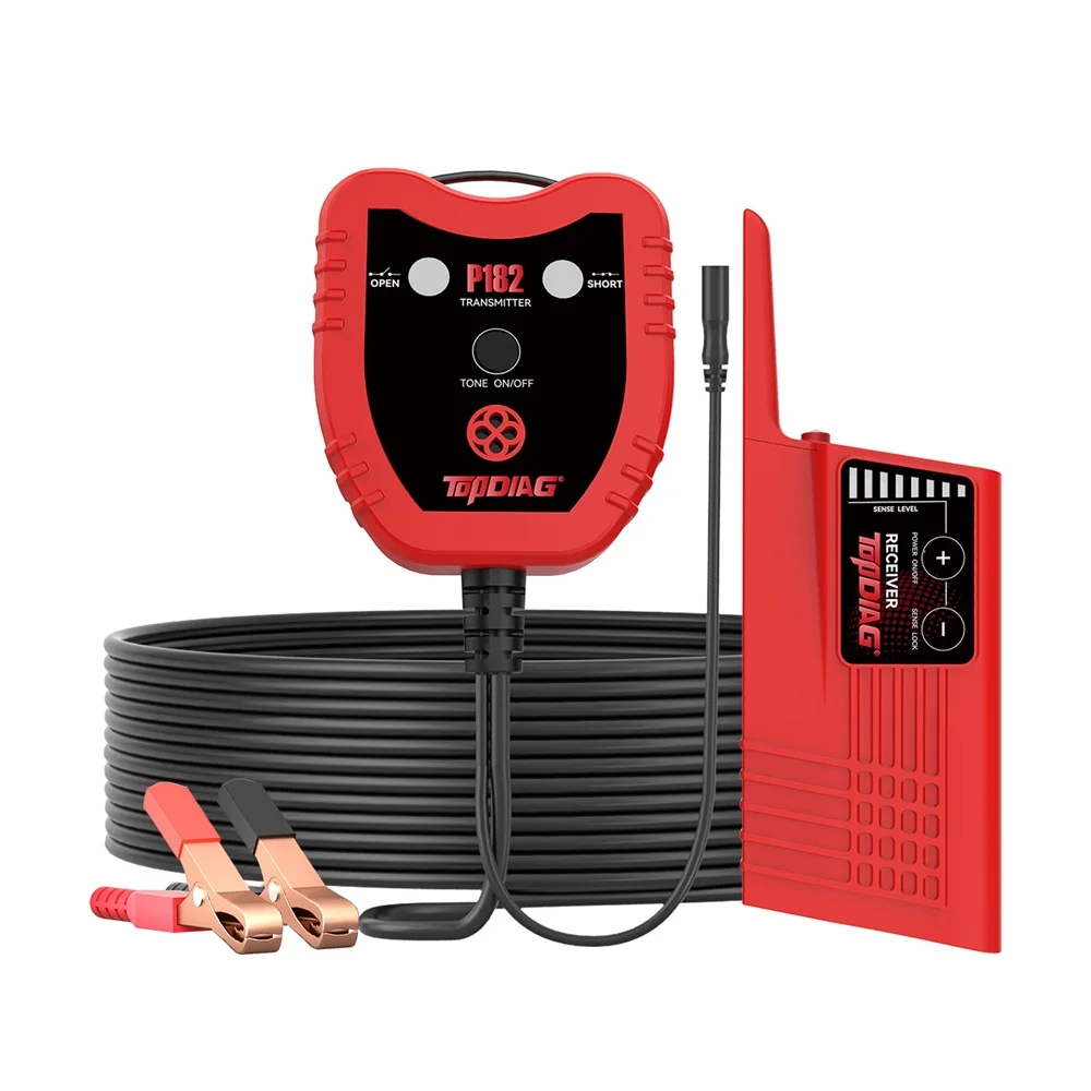 P182 Smart Wire Finder Professional Circuit Tracer for Vehicle Electrical Systems Effortlessly Locate Wire Breaks And Shorts
P182 Smart Wire Finder Professional Circuit Tracer for Vehicle Electrical Systems Effortlessly Locate Wire Breaks And Shorts