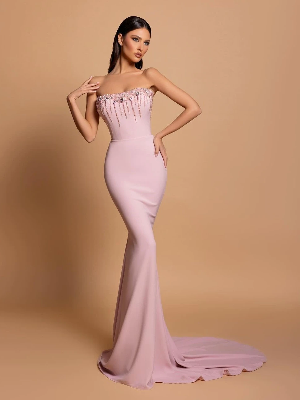 Oisslec Prom Dress Elegant Vintage Sweet Pink Mermaid Pearls Beads Princess Formal Occasion Prom Dress Evening Party Gowns
Oisslec Prom Dress Elegant Vintage Sweet Pink Mermaid Pearls Beads Princess Formal Occasion Prom Dress Evening Party Gowns