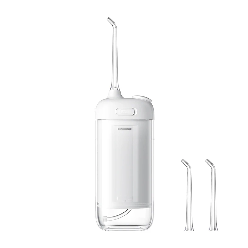 OEM NEW IPX7 Oral Irrigator Portable Water Flosser Rechargeable Electric Water Jet Oral Pik Teeth Cleaning Device
OEM NEW IPX7 Oral Irrigator Portable Water Flosser Rechargeable Electric Water Jet Oral Pik Teeth Cleaning Device