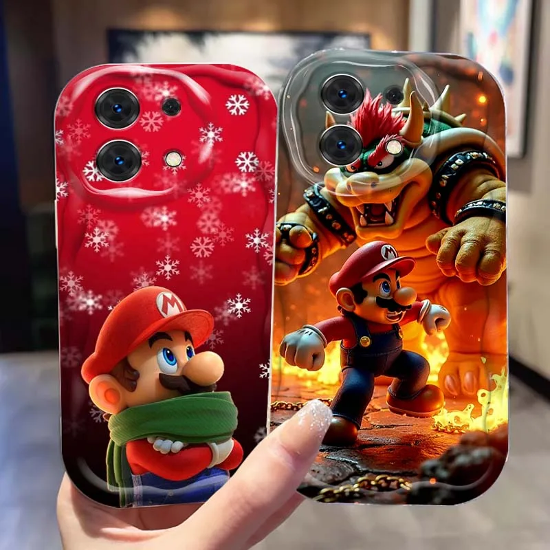 M-Marios Cool Noctilucent Phone Case For Xiaomi Redmi 9T 9A 9 9C 10 10C 12 13 13C 14C A2 A1 Plus K30 K40 K60 5G Wave Oil
M-Marios Cool Noctilucent Phone Case For Xiaomi Redmi 9T 9A 9 9C 10 10C 12 13 13C 14C A2 A1 Plus K30 K40 K60 5G Wave Oil