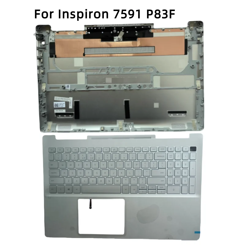 Original New For Inspiron 7591 P83F Laptop Palmrest Upper Case cover Backlit US Keyboard Bezel 0PJ1JN Bottom Base Cover 059JRD
Original New For Inspiron 7591 P83F Laptop Palmrest Upper Case cover Backlit US Keyboard Bezel 0PJ1JN Bottom Base Cover 059JRD