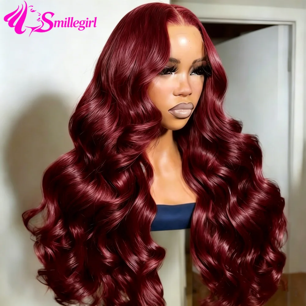 30 Inch Burgundy 13x6 Hd Lace Frontal Human Hair Body Wave Colored 99j Brazilian Pre Plucked Lace Front Human Hair Wig For Women
30 Inch Burgundy 13x6 Hd Lace Frontal Human Hair Body Wave Colored 99j Brazilian Pre Plucked Lace Front Human Hair Wig For Women