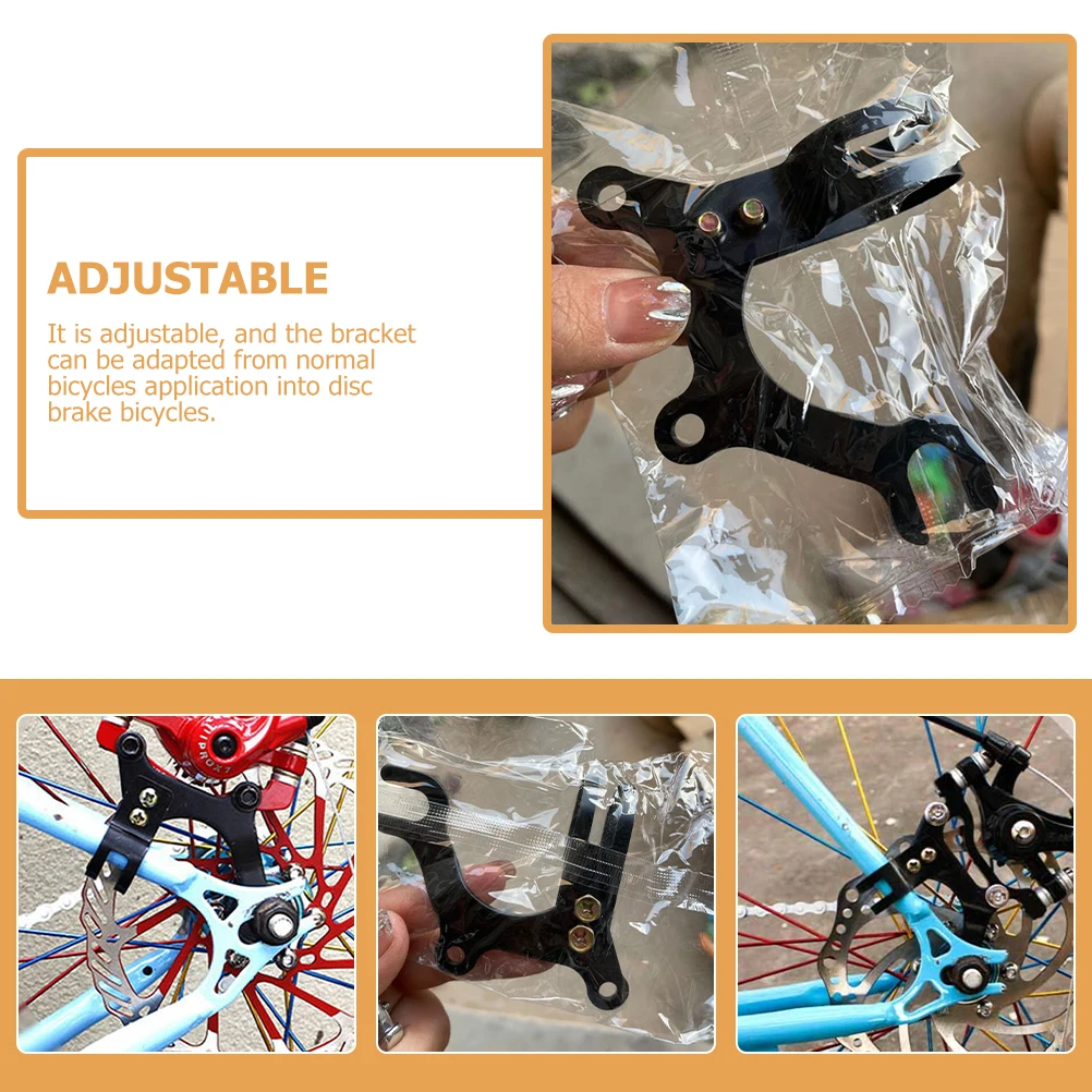 2Pcs Disc Brake Adapter Bracket Adjustable Bike Brake Conversion Bracket Bicycle Parts Frame Modification Kit Carbon Steel
2Pcs Disc Brake Adapter Bracket Adjustable Bike Brake Conversion Bracket Bicycle Parts Frame Modification Kit Carbon Steel