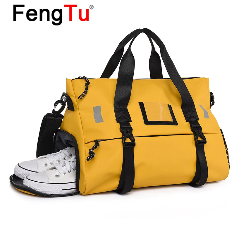 FengTu Travel Bag Fitness Yoga Bag Large Capacity Storage Luggage Bag Sports Dry Wet Separation Handbag
FengTu Travel Bag Fitness Yoga Bag Large Capacity Storage Luggage Bag Sports Dry Wet Separation Handbag