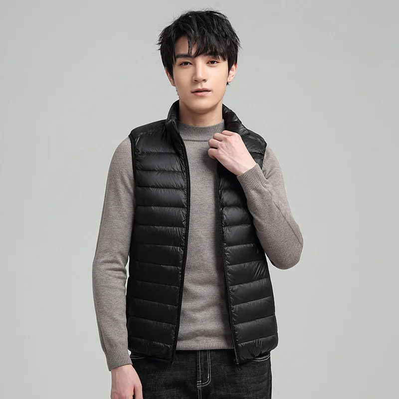 Зимний уличный мужской высококачественный теплый жилет без рукавов для спорта и отдыха, удобный легкий дышащий жилет
Зимний уличный мужской высококачественный теплый жилет без рукавов для спорта и отдыха, удобный легкий дышащий жилет