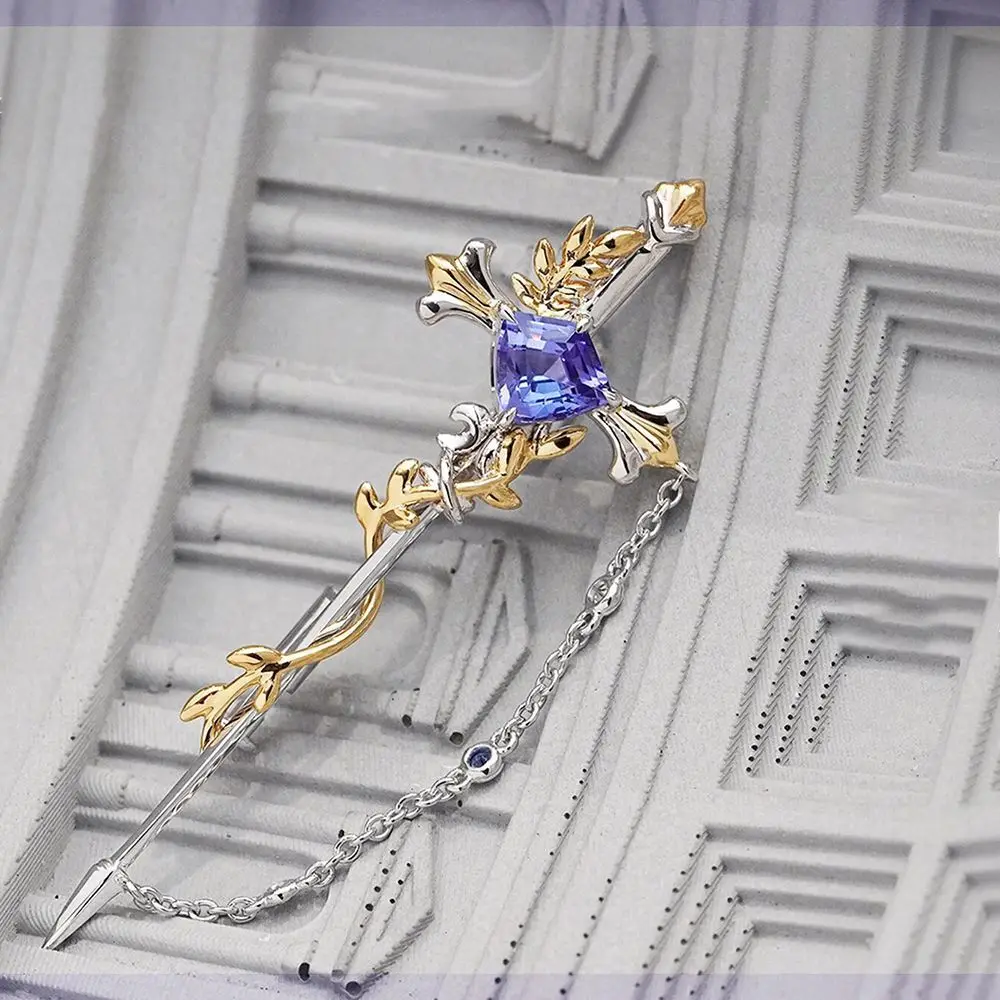 2026 Hot New Premium Vintage Chinese Style Wheat Ear Sword Blue Purple Tanzanite Brooch Pin Soft Chain Gemstone Jewelry Gifts
2026 Hot New Premium Vintage Chinese Style Wheat Ear Sword Blue Purple Tanzanite Brooch Pin Soft Chain Gemstone Jewelry Gifts